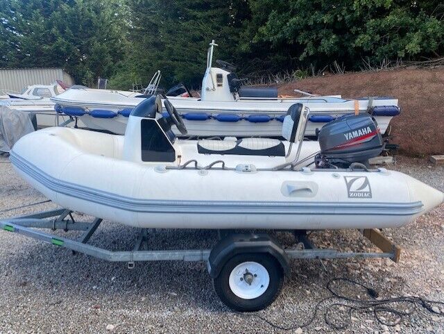 Zodiac 3.4M Rib With Yamaha 25hp 2/stroke for sale from United Kingdom