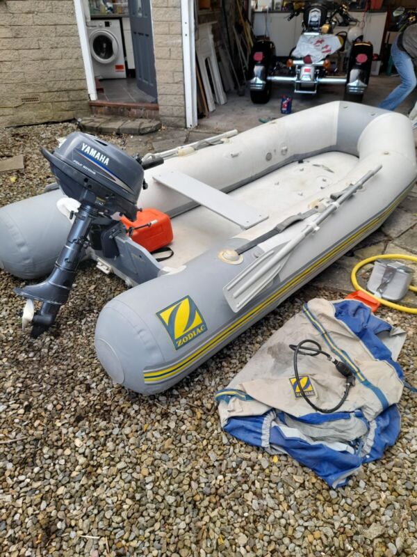 Zodiac Cfr Inflatable Rib Boat With Hp Yamaha Outboard M For Sale From United Kingdom