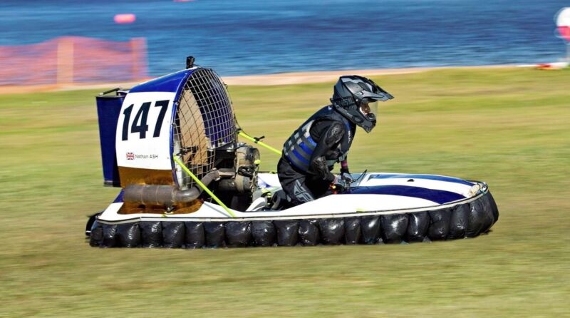 World Championship Winning Hovercraft - Rotax 447 Junior Raider for ...