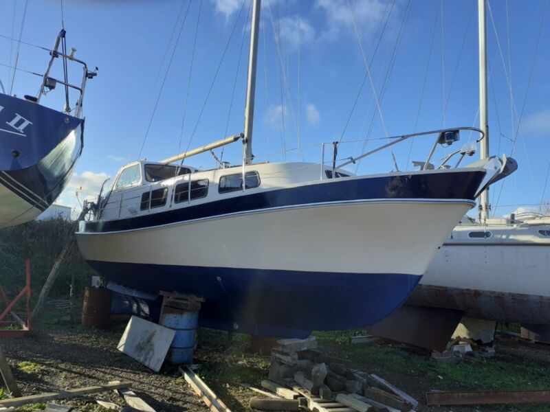 Relisted Finnsailer 34 Motor Sailer Liveaboard Cruiser Ready To Go ...