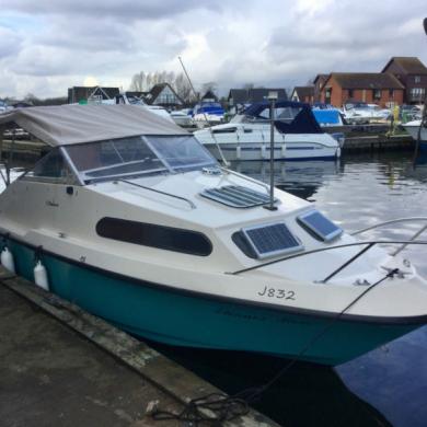 Shetland 570 Weekend Boat With Mercury 8hp 4 Stroke Engine For