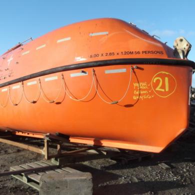 Lifeboat Livaboard 8m Nice One Huge Inside Boat No 21 Free
