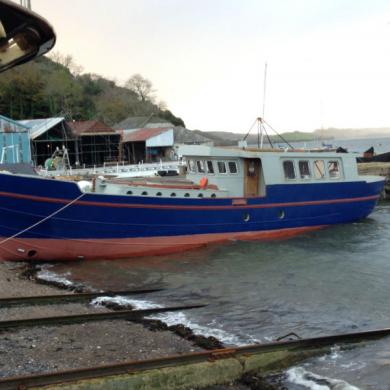 22 Meter Dutch Barge Small Ship Houseboat Live Aboard For