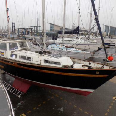 40ft steel ketch motor sailer, sailing yacht, liveaboard