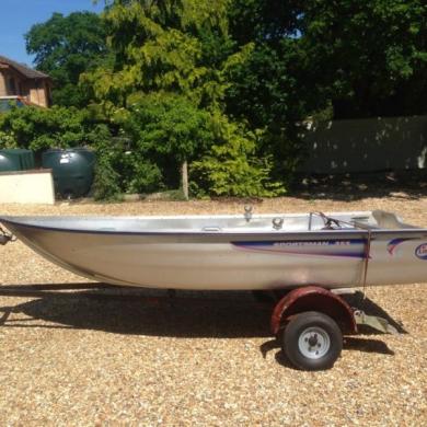 Linder 355 Sportsman Aluminium Boat With Trailer for sale ...