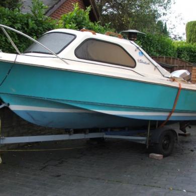 Shetland Fisher 460 Boat With Trailer 50hp Outboard For Sale For