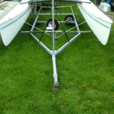 Hobie Cat 18 Catermaran Including Galvanised Trailer For Sale For