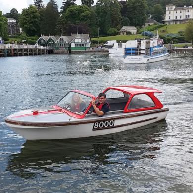 Electric Day Boat Ex Windermere Hire Boat 10 Available For Sale From United Kingdom