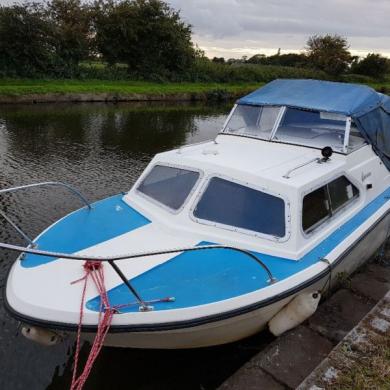 23ft Norman Canal Cabin Cruiser Mid Steering For Sale For 1 900