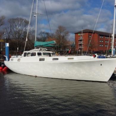 45 Ft Hartley Tahitian Liveaboard Project For Sale For 1 In Uk Boats From Co Uk