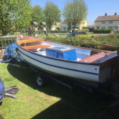 16ft Launch Boat Diesel Inboard Engine For Sale From United Kingdom