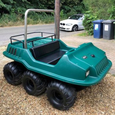 Max Mk 2 Amphibious 6 Wheel Drive Atv 2 Seater Boat/quad 16HP V Twin