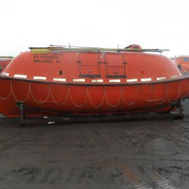 oil rig lifeboat for sale